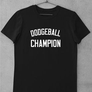 Dodgeball Champion Shirt, Funny Sports Shirts, Party, Shirts,Meme